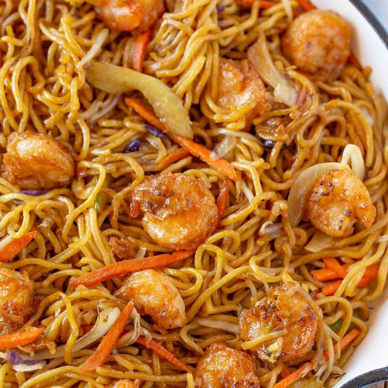 D13. Shrimp Lo Mein