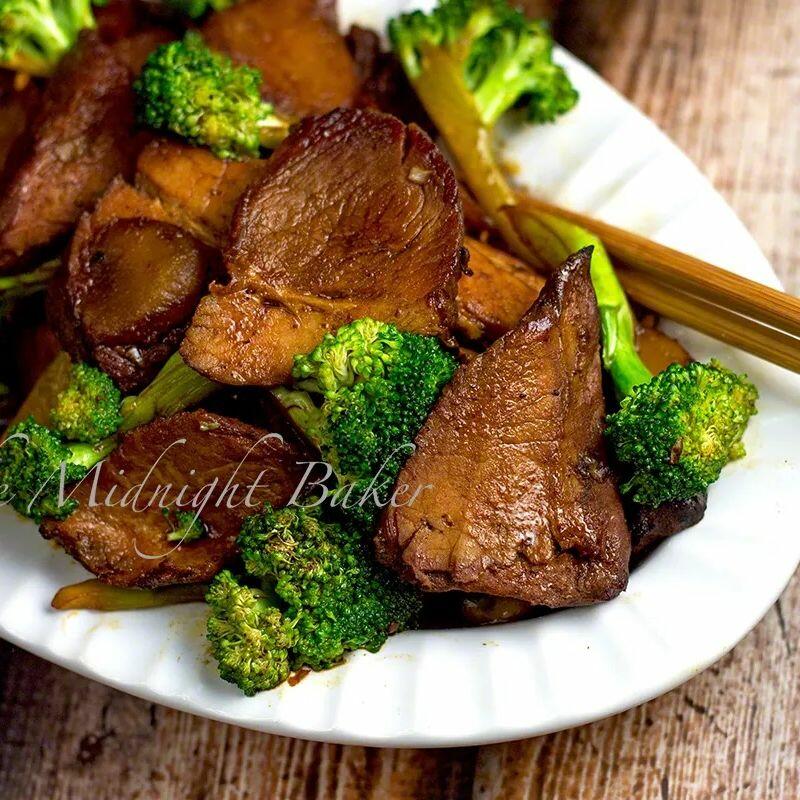 1. Pork w. Broccoli