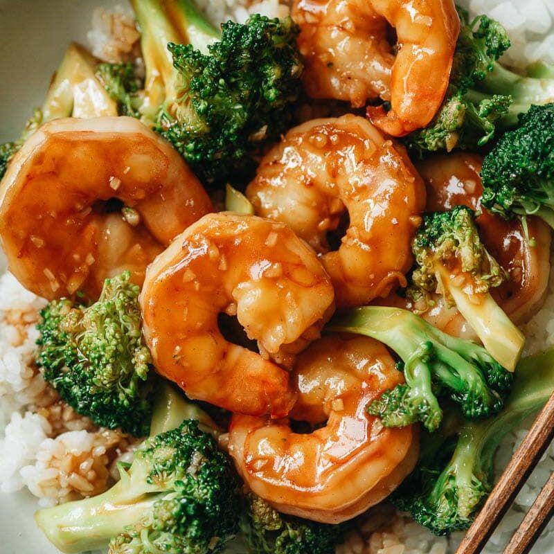 1a. Shrimp w. Broccoli